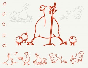 High Quality Chicken Doodles