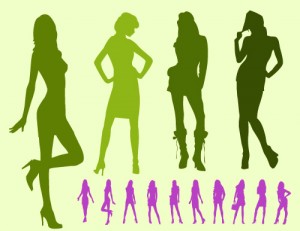 Fashionista Silhouettes