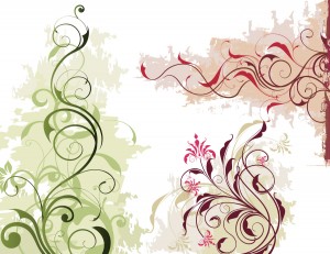 Vector Floral Ornaments Pack