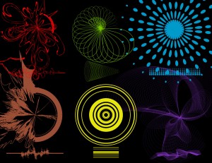 Abstract Vector Brush Set