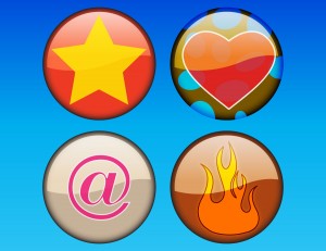 Glossy Vector Buttons